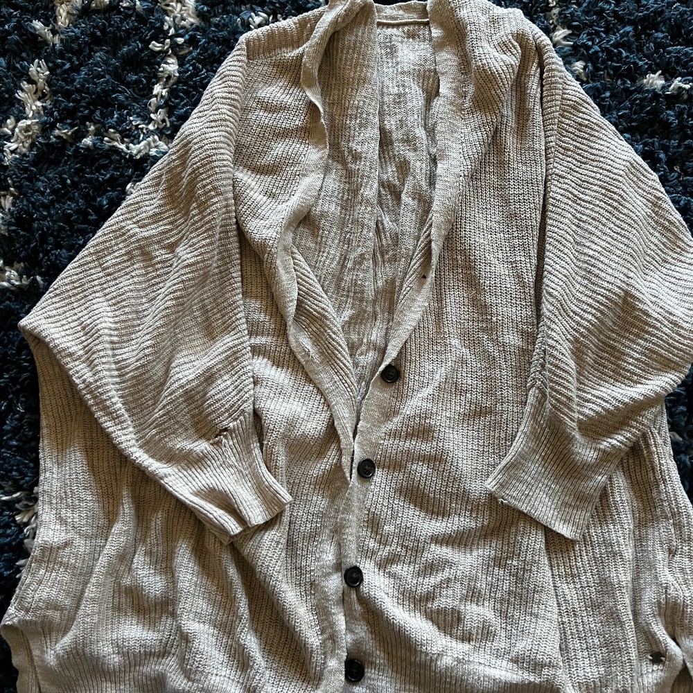 Button down cardigan